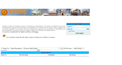 Desktop Screenshot of mjp.maharashtra.etenders.in